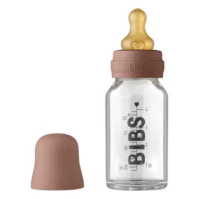 BIBS Baby Glass Bottle 110 ml kojenecká láhev Woodchuck 110 ml