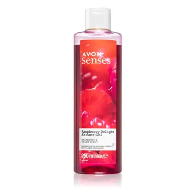 Avon Senses Raspberry Delight pečující sprchový gel 250 ml