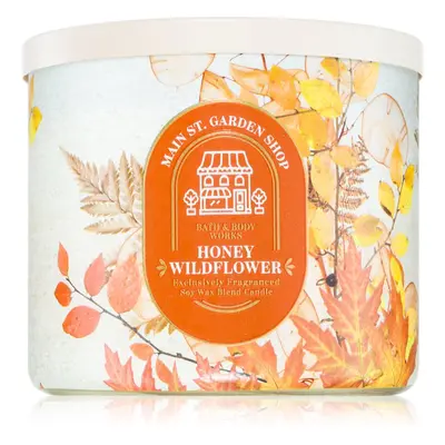 Bath & Body Works Honey Wildflower vonná svíčka 411 g