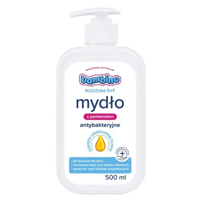 Bambino Family Antibacterial Soap čisticí tekuté mýdlo na ruce Antibacterial 500 ml