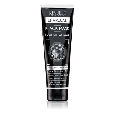 Revuele Charcoal Black Mask čisticí slupovací maska pro problematickou pleť 80 ml