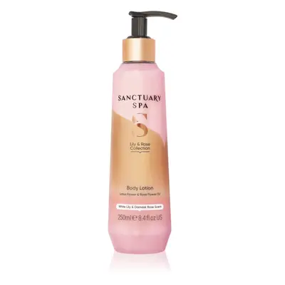 Sanctuary Spa Lily & Rose hydratační tělové mléko pro suchou pokožku 250 ml