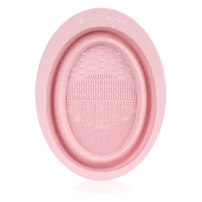 Brushworks Silicone Makeup Brush Cleaning Bowl silikonová pomůcka na čištění štětců 1 ks