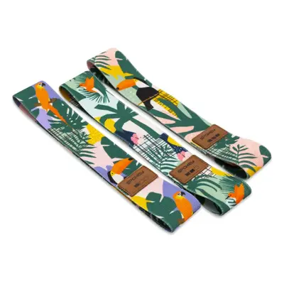 Spokey Home Jungle sada odporových gum + obal