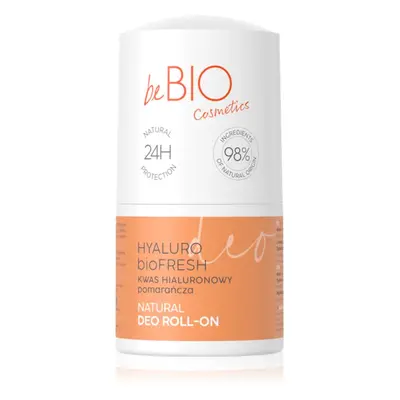 beBIO Hyaluro bioFresh osvěžující deodorant roll-on 50 ml