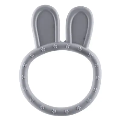 Zopa Silicone Teether Rabbit kousátko Dove Grey 1 ks