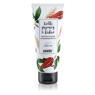 Anwen Wheat & Cocoa maska na vlasy High Porosity 200 ml