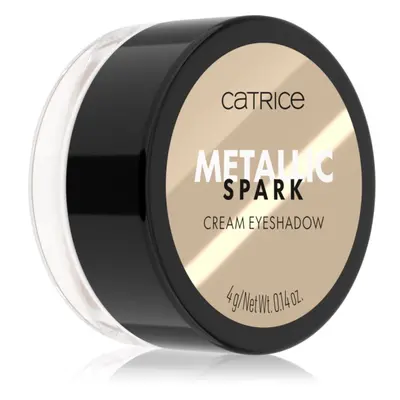 Catrice Metallic Spark krémové oční stíny pro třpytivý lesk odstín 010 Champagne Chic 4 g