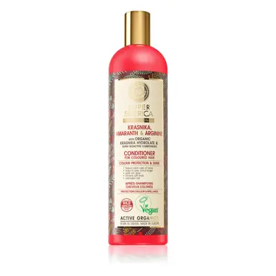 Natura Siberica Krasnika, Amaranth & Arginine vyživující balzám pro barvené vlasy 400 ml