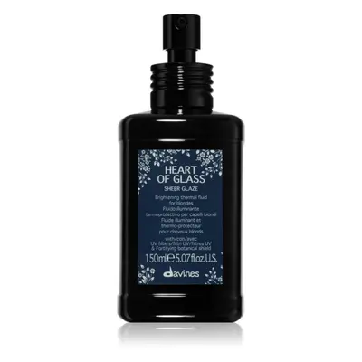 Davines Heart of Glass Sheer Glaze rozjasňující péče pro blond vlasy 150 ml