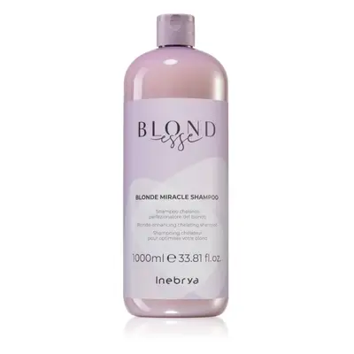 Inebrya BLONDesse Blonde Miracle Shampoo čisticí detoxikační šampon pro blond vlasy 1000 ml