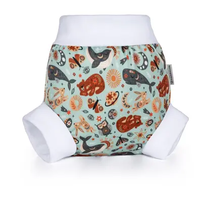 Bamboolik Pull-Up Cover Celestial Animals pratelné svrchní kalhotky velikost M 7-12 kg 1 ks