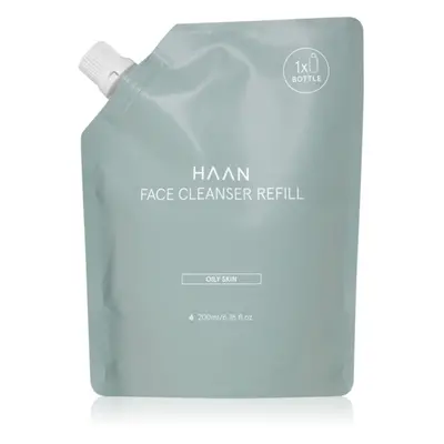 HAAN Skin care Face Cleanser čisticí pleťový gel pro mastnou pleť náhradní náplň 200 ml