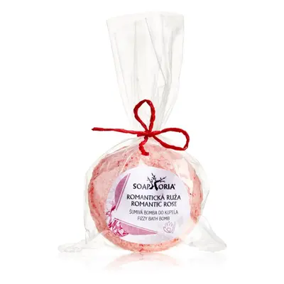 Soaphoria Romantic Rose antistresový koupelový balistik s regeneračním účinkem 85 g