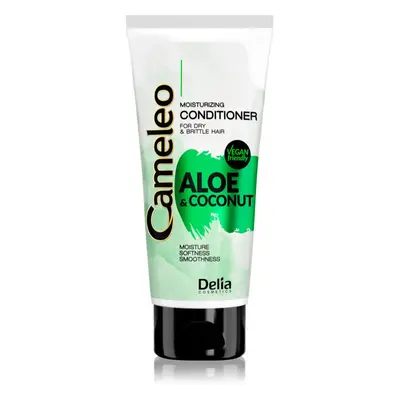 Delia Cosmetics Cameleo Aloe & Coconut hydratační kondicionér pro suché a křehké vlasy 200 ml