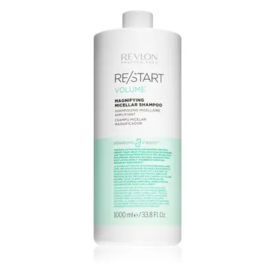 Revlon Professional Re/Start Volume objemový micelární šampon pro jemné a zplihlé vlasy 1000 ml