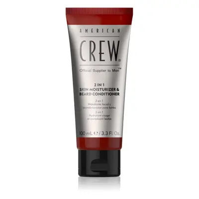 American Crew 2 in 1 Skin & Beard kondicionér na vousy 2 v 1 100 ml