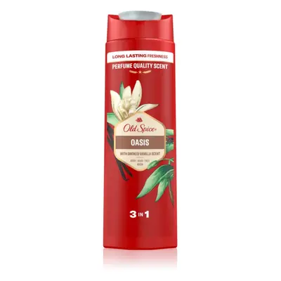 Old Spice Oasis sprchový gel pro muže 3 v 1 400 ml