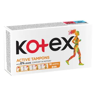 Kotex Active Normal tampony 16 ks