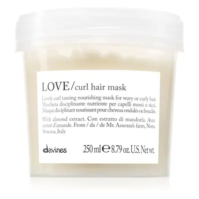 Davines Love Curl Hair Mask intenzivně vyživující maska na kudrnaté vlasy 250 ml