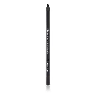 flormar Extreme Tattoo Gel Pencil voděodolná gelová tužka na oči odstín 06 Onyx 1.2 g