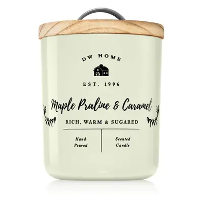 DW Home Farmhouse Maple Praline & Caramel vonná svíčka 255 g