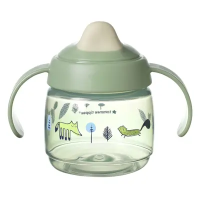 Tommee Tippee Superstar 4m+ netekoucí hrnek pro děti Green 190 ml