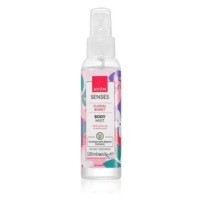 Avon Senses Floral Burst tělový sprej pro ženy 100 ml