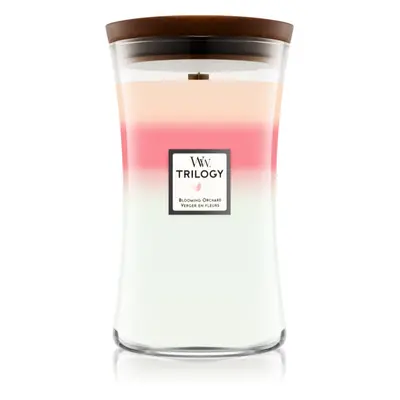 Woodwick Trilogy Blooming Orchard vonná svíčka 609,5 g