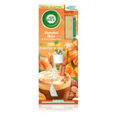 Air Wick Reed Diffuser Pumpkin Spice & Everything Fine aroma difuzér s náplní 25 ml