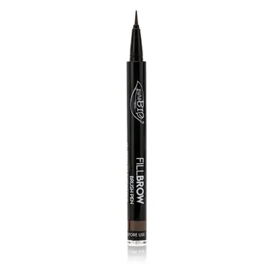 puroBIO Cosmetics Fillbrow fix na obočí odstín 03 Dark Brown 0.7 ml