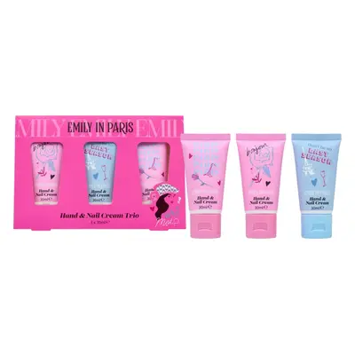 Emily In Paris Hand & Nail Cream Trio dárková sada na ruce 3x30 ml