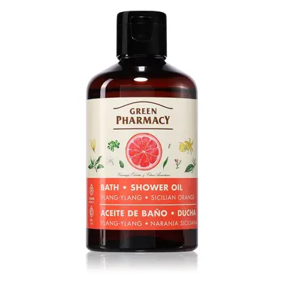 Green Pharmacy Ylang-ylang & Sicilian Orange Bath Oil osvěžující sprchový olej 250 ml