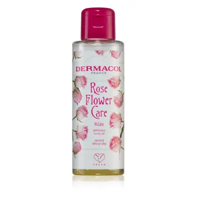 Dermacol Flower Care Rose luxusní tělový výživný olej 100 ml