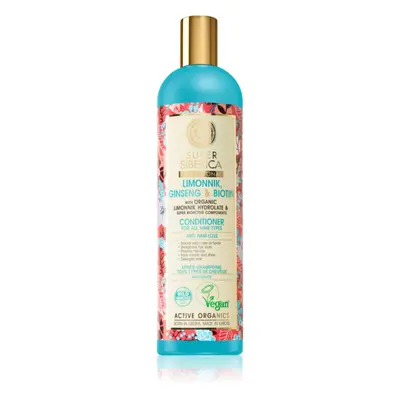 Natura Siberica Limonnik, Ginseng & Biotin posilující balzám proti padání vlasů 400 ml