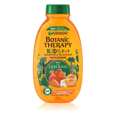 Garnier Botanic Therapy Disney Kids šampon a kondicionér 2 v 1 pro snadné rozčesání vlasů pro dě