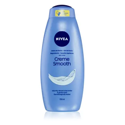 Nivea Creme Smooth krémový sprchový gel 750 ml