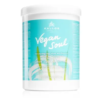 Kallos Vegan Soul Volumizing vyživující maska pro objem vlasů 1000 ml