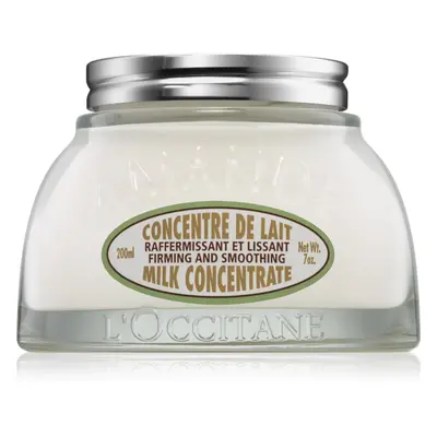 L’Occitane Almond Milk Concentrate zpevňující tělový krém 200 ml