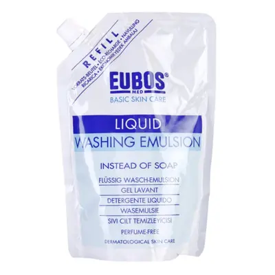 Eubos Basic Skin Care Blue mycí emulze bez parfemace náhradní náplň 400 ml