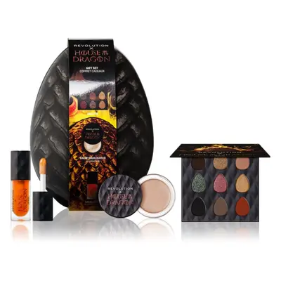 Makeup Revolution X House of Dragon Dragon Glow dárková sada na obličej 1 ks