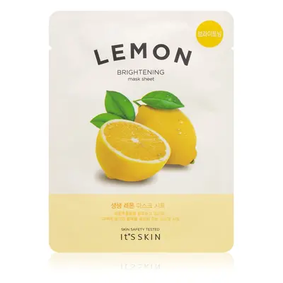 It´s Skin The Fresh Mask Lemon rozjasňující plátýnková maska 18 g