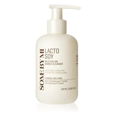 Some By Mi Lacto Soy Mild Bubble Peeling Cleanser jemný čisticí peeling pro citlivou pleť 180 ml