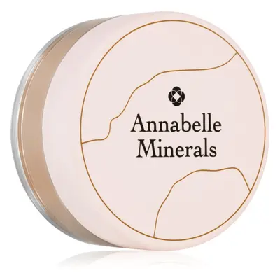 Annabelle Minerals Mineral Powder Pretty Glow transparentní sypký pudr pro rozjasnění pleti 4 g