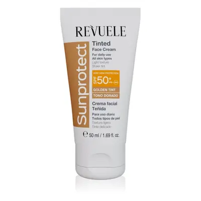 Revuele Sunprotect Tinted Face Cream tónovací ochranný krém SPF 50+ odstín Golden Tint 50 ml