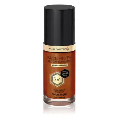 Max Factor Facefinity All Day Flawless dlouhotrvající make-up SPF 20 odstín 105 Ganache 30 ml