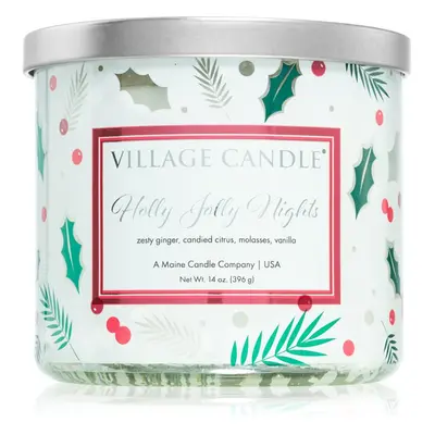 Village Candle Holly Jolly Nights vonná svíčka 396 g