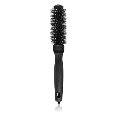 Olivia Garden Black Label SHINE Wavy Bristles kulatý kartáč na vlasy průměr 25 mm 1 ks