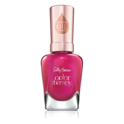 Sally Hansen Color Therapy pečující lak na nehty odstín 250 Rosy Glow 14.7 ml