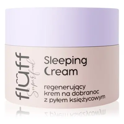 Fluff Superfood Sleeping Cream noční regenerační krém Moonmilk 50 ml